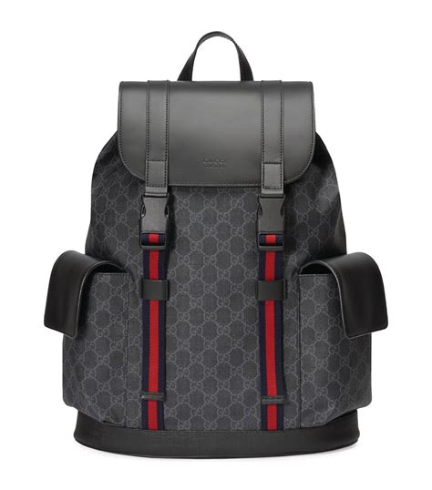 gucci backpack cheap for mens|Gucci leather backpacks for men.